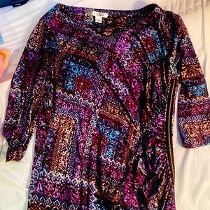 Colorful floral dress